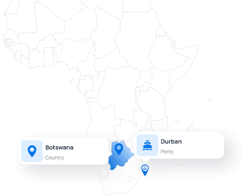 Port in Botswana